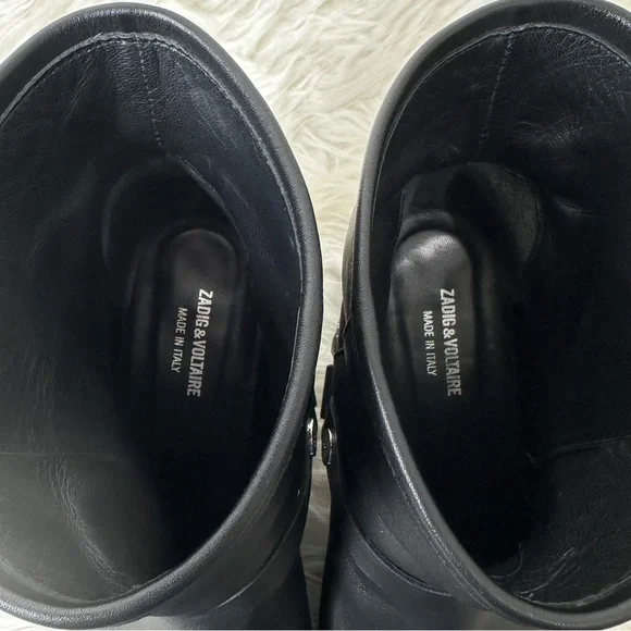 Zadig & Voltaire Women’s Trouble Ankle Boots Size 8 - Picture 11 of 15